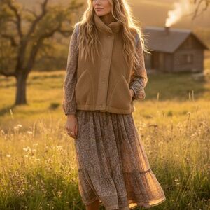 New FP Movement Scout It Out Fleece Vest S/P